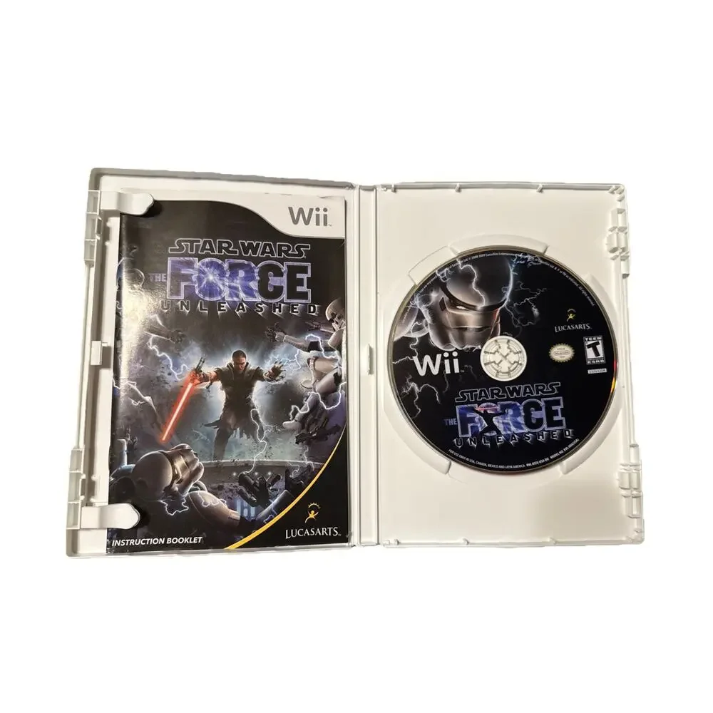 Star Wars The Force Unleashed (Nintendo Wii) Complete in Box CIB - Tested